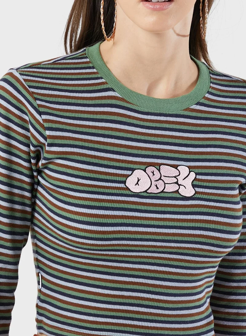OBEY Dana Rib T-Shirt