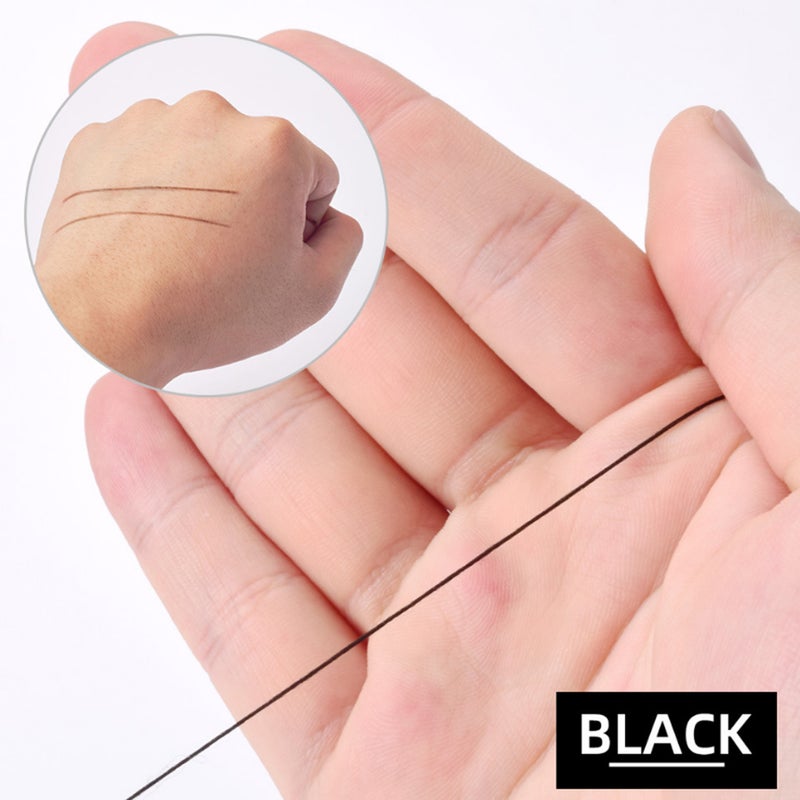 Natural Inked Brow Mapping String Tattoo Ink Marker Positioning Thread Eye Brow Marker Microblading Kit Auxiliary Tattoo Positioning Map Box Creates Natural Looking Brows Effortlessly and Stays on All Day - Image 4