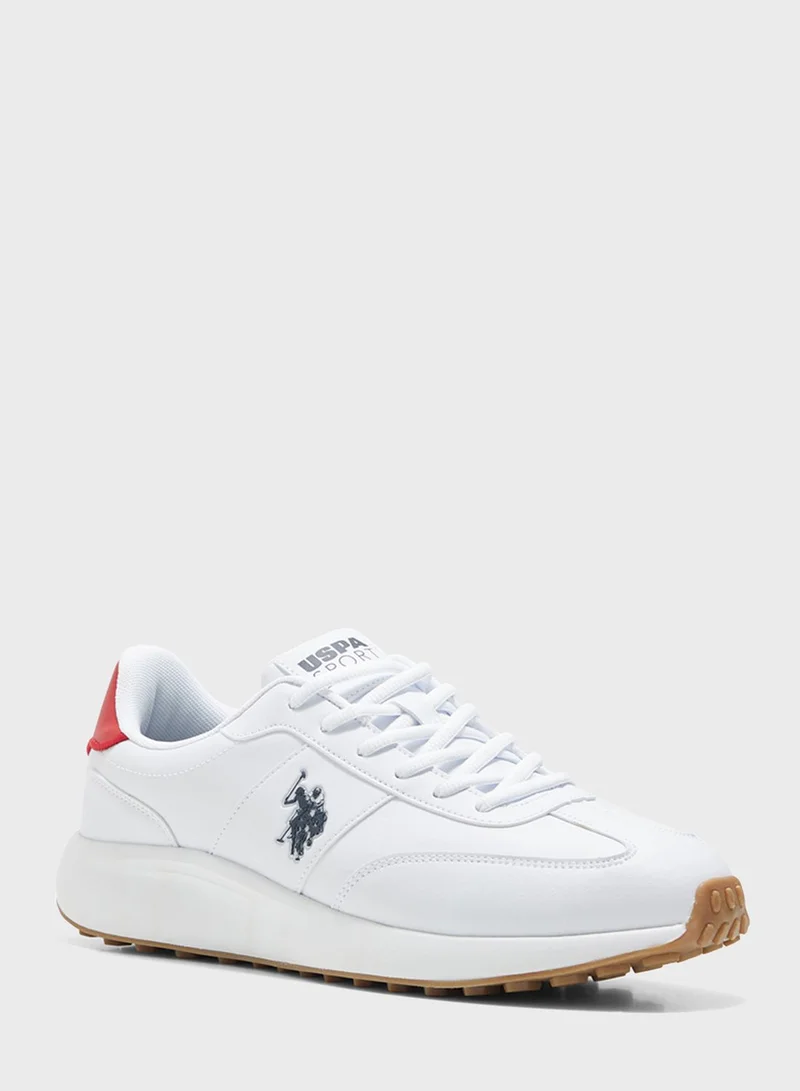 U.S. Polo Assn. Lace Up Low Top Sneakers