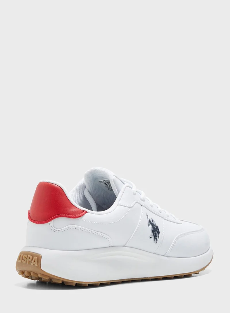 U.S. Polo Assn. Lace Up Low Top Sneakers