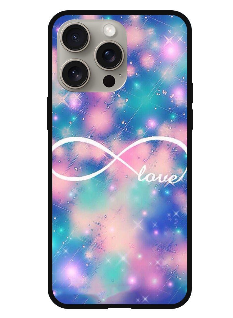 Theodor Protective Case Anti Scratch Shock Proof Bumper Cover For iPhone 15 Pro Love Infinity - Image 1