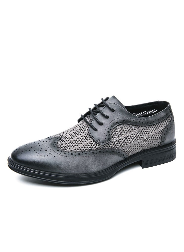 Shougu Versatile Retro Casual Leather Shoes  - Image 1