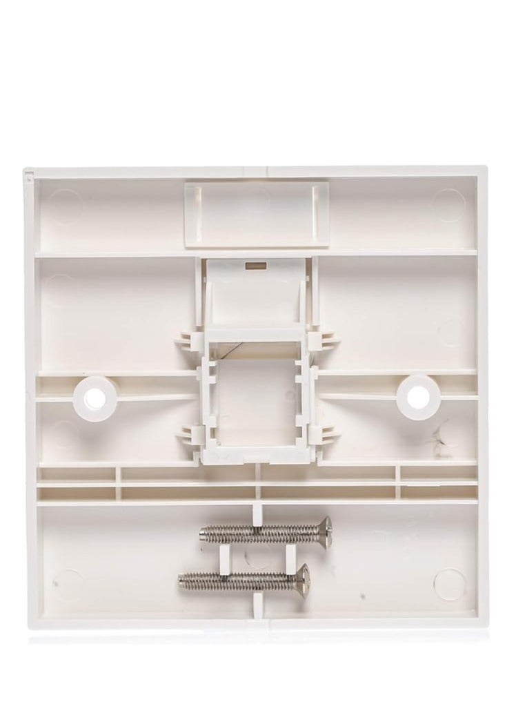 Kuwes Single Face Plate White - Image 2