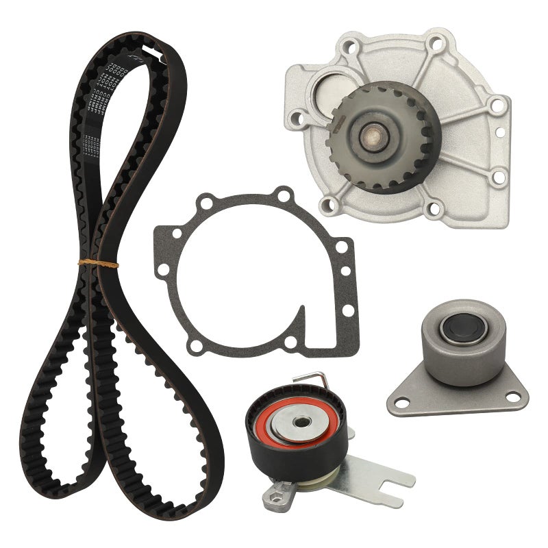 طقم سير توقيت المحرك مع مضخة الماء لسيارات فولفو S40 S60 S70 V40 V70 XC70 XC90 1998 1999 2000 2001 2002 2003 2004 2005 2006 2007 2008 2009 2010