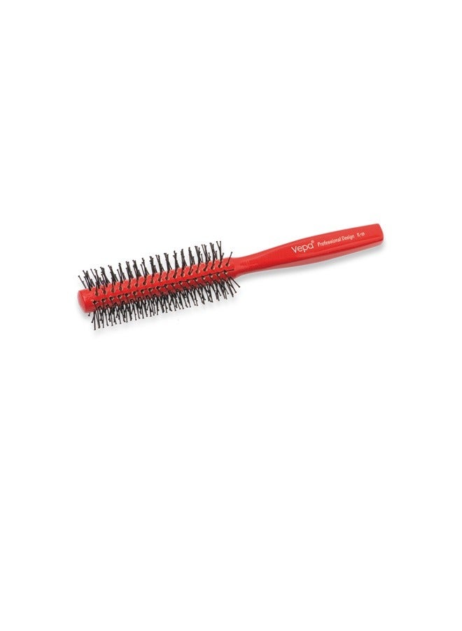 Vepa Hair Brush Professional Design K-18 Red, Gentle Hair Separation, Vibrant Oil Distribution, Frizz Control Brush - Image 3