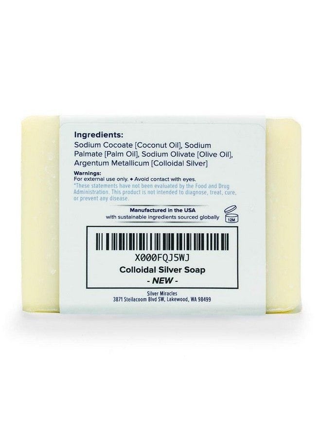 Silver Miracles - Colloidal Silver Soap 1 Bar - Image 1