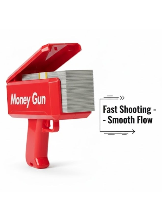 لوكاداه مسدس نقود - مسدس نقود آلي، أداة رائعة للحفلات لأعياد الميلاد والمناسبات والاحتفالات | سهل الاستخدام، متين، وسريع - Image 3