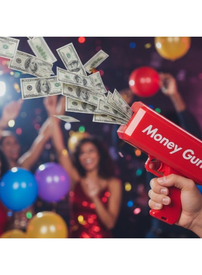 لوكاداه مسدس نقود - مسدس نقود آلي، أداة رائعة للحفلات لأعياد الميلاد والمناسبات والاحتفالات | سهل الاستخدام، متين، وسريع - Image 5