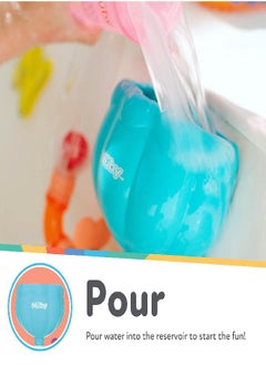 Nuby Nuby Wacky Waterworks Pipes Bath Toy with Interactive Features for Cognitive Development  - Image 3