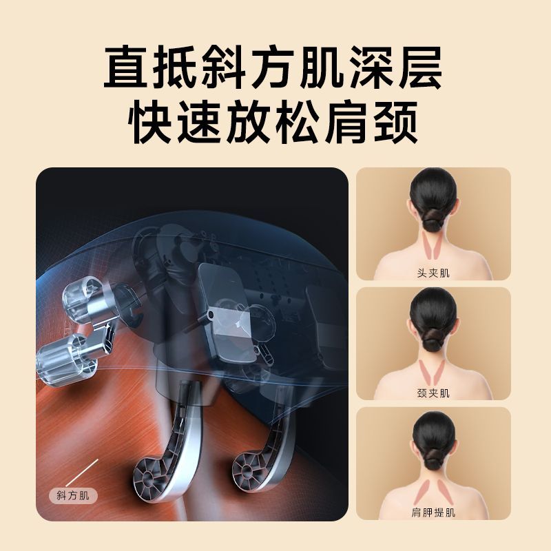 SKG H5 Comfort Edition Trapezius Massager, Multifunctional Shoulder Neck Lumbar and Back Full-Body Kneading - Image 5