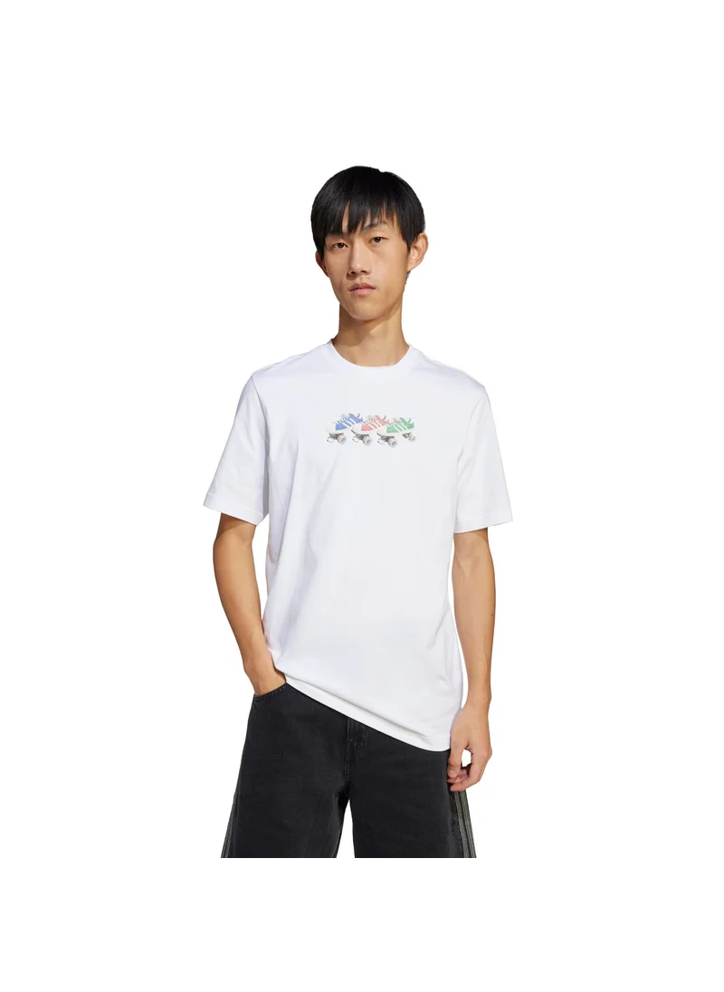 Adidas adidas Q12 TS ROLLER White Originals Men T-SHIRTS