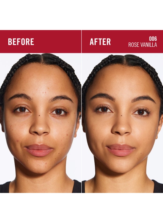 RIMMEL LONDON - Lasting Finish Compact Foundation - 006 - Rose Vanilla, 7g - Image 1