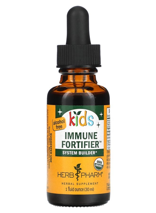 HERB PHARM مقوي المناعة للأطفال خالي من الكحول 1 أونصة سائلة (30 مل)
