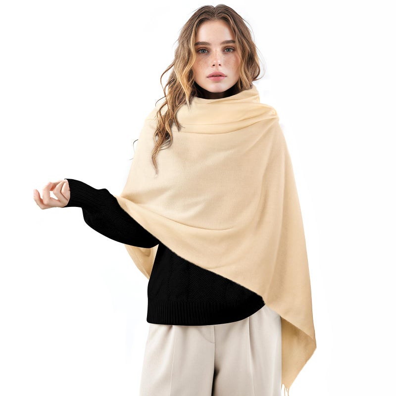 Premillow Winter Scarfs for Women, Women's Scarves & Wraps, Classic Pashmina Shawls and Wraps, Cashmere Feel Scarfs for Women, Long Blanket Scarf - Image 2