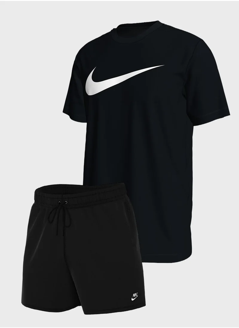 Nike nike tshirt & shorts combo