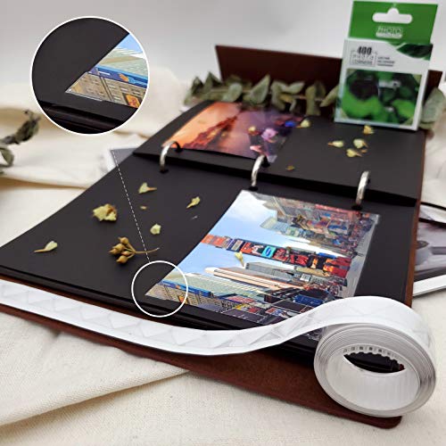 MeFacys Photo Corners 400 Pcs Clear Self-Adhesive Picture Mounting Corner Stickers for DIY Scrapbook, Album, Journal, 400 Pcs/Pack. - Image 5