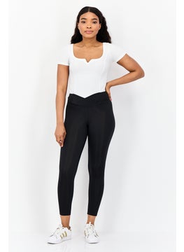 Reebok Women Sportswear Fit Outdoor Leggings, Black  - Image 2