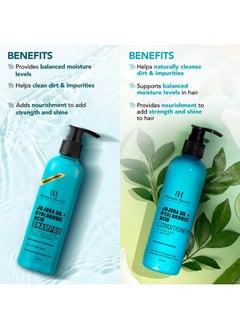 Botanic Hearth Jojoba & Hyaluronic Acid Shampoo 200Ml With Conditioner 245 Ml Set Pack Of 2  - Image 3