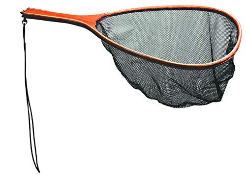 Frabill Wood Handle Mesh Netting Fish Landing Net, Premium Landing Net - Image 2