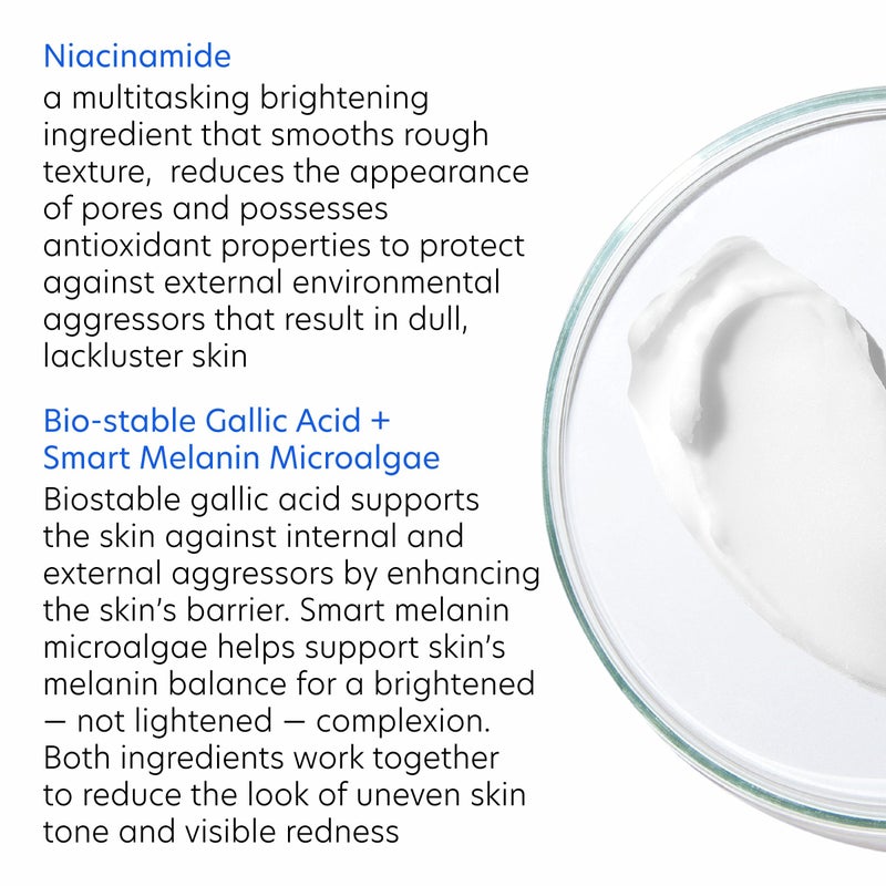 PCA SKIN HydraBright Moisturizer - Facial Skin Care Products, Hydrating Brightening Cream with Squalane, Niacinamide - 1.69 oz Jar - Image 2