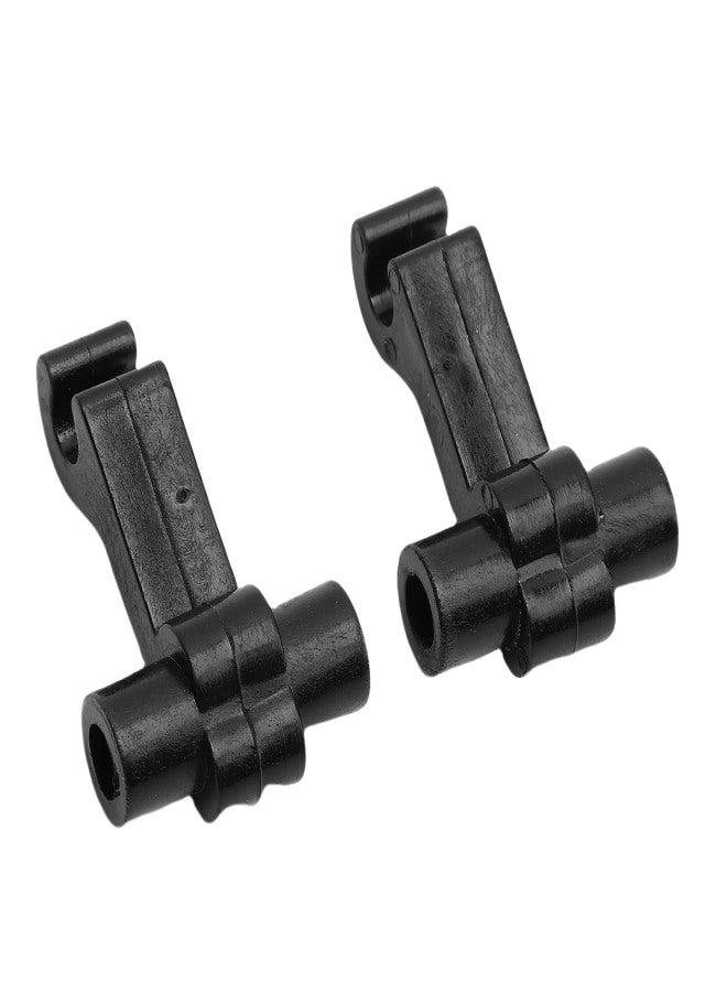 2PCS Extended Vent Window Latch Links Passenger Side Easy Installation Aluminum Wind Noise Fix Kits - Image 5