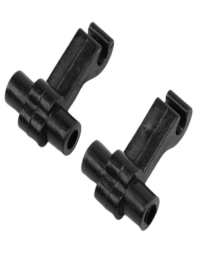 2PCS Extended Vent Window Latch Links Passenger Side Easy Installation Aluminum Wind Noise Fix Kits - Image 3