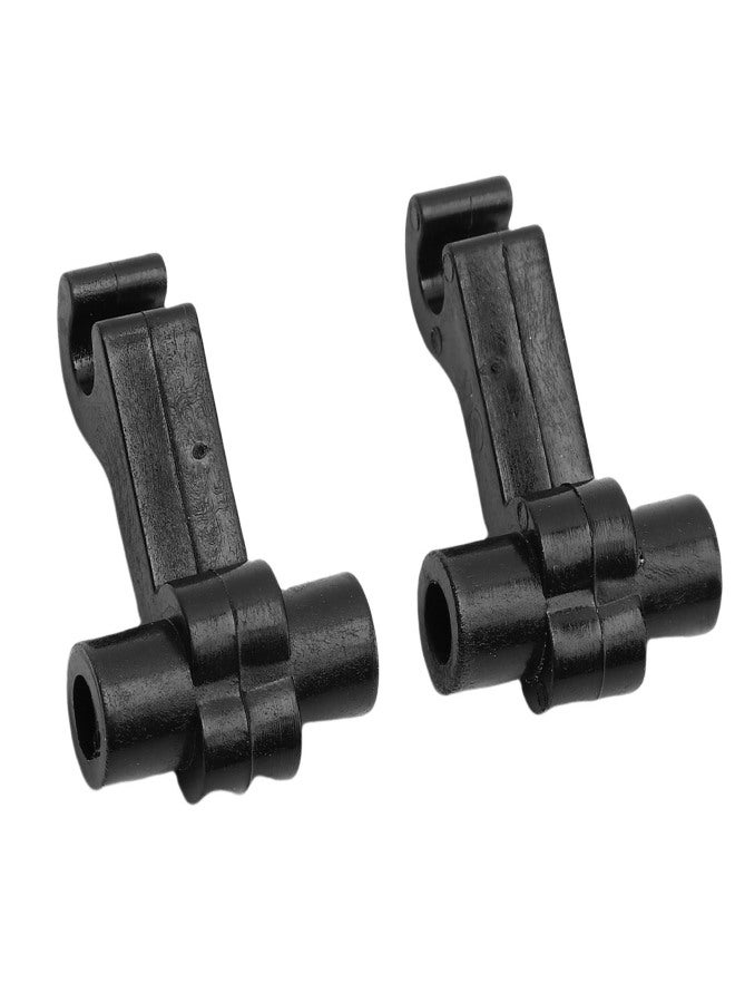 2PCS Extended Vent Window Latch Links Passenger Side Easy Installation Aluminum Wind Noise Fix Kits - Image 4