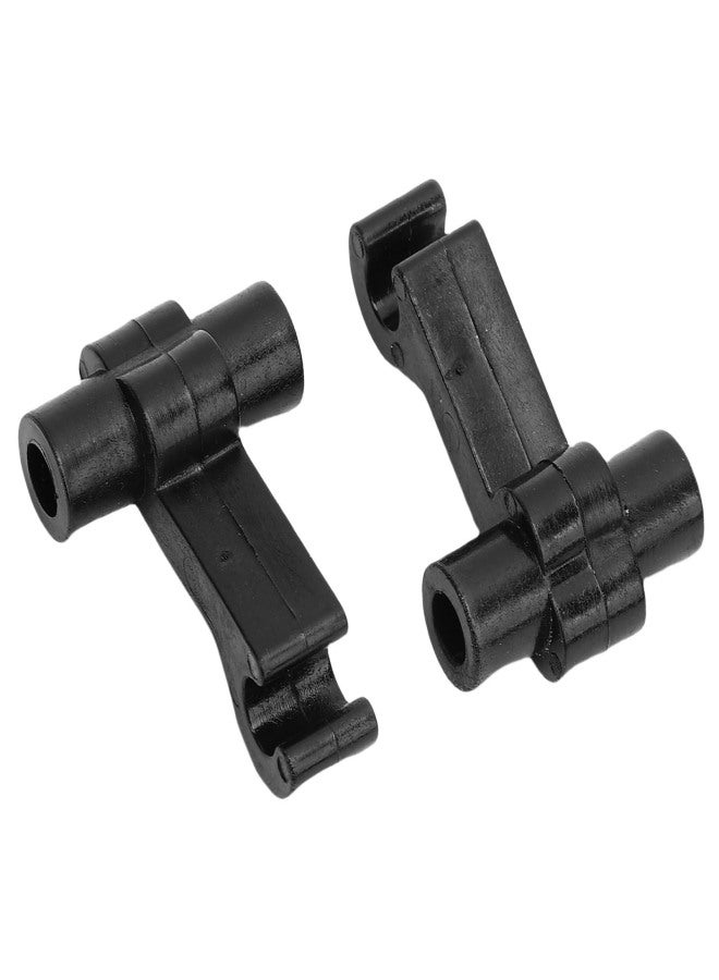 2PCS Extended Vent Window Latch Links Passenger Side Easy Installation Aluminum Wind Noise Fix Kits - Image 2