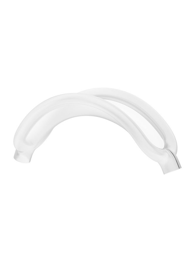 Generic - 2024 Airpods Max Headset Protective Cover Ear Cap Head Beam Shell Silicone Protective Cover-Color:Transparent Headband Cover-Model:Airpods Max - Image 1