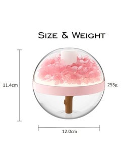 NAFEH Flower Humidifier Stabilized Portable 270ml Capacity Rechargeable Flower Humidifier with Night Light and Waterless Auto Shut-Off for Office Bedroom Living Room  - Image 5