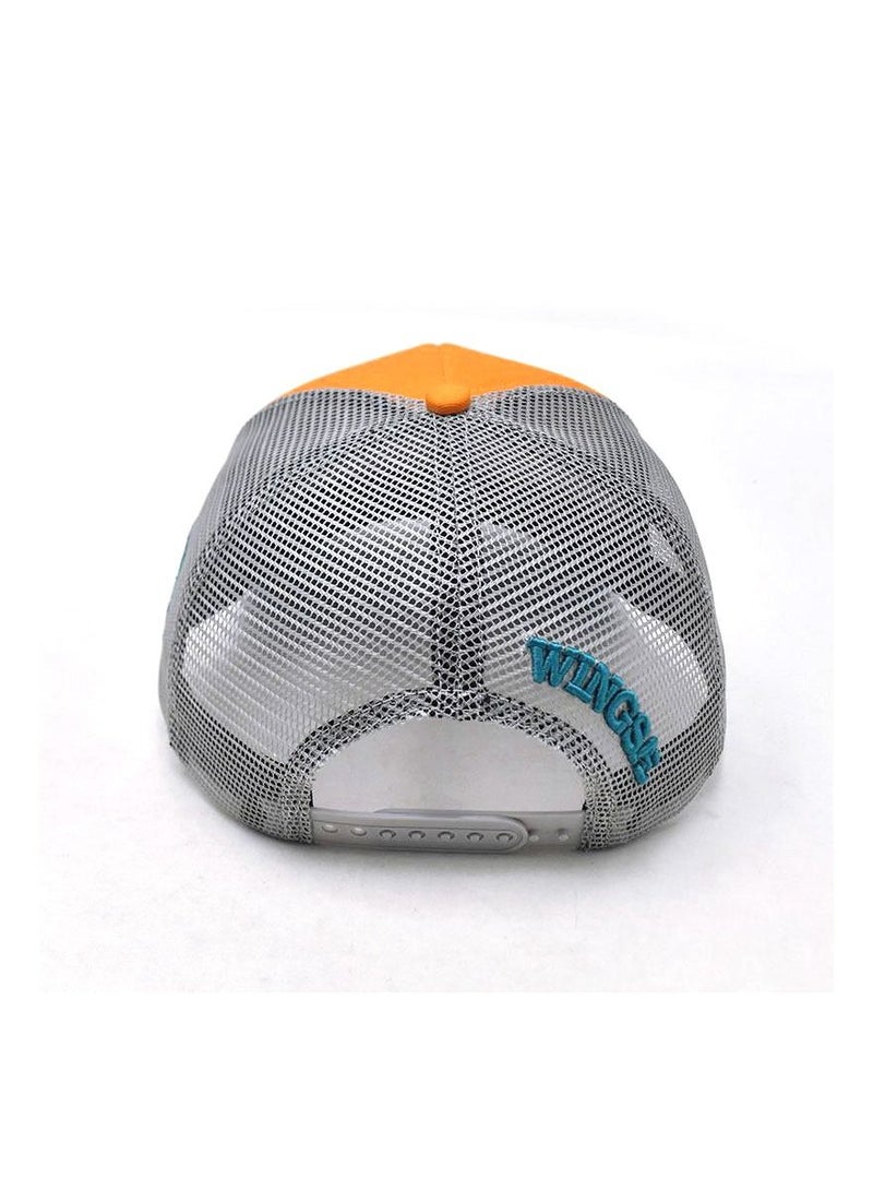 Fighter Gifts Horse Orange Green Head Cap - Image 4