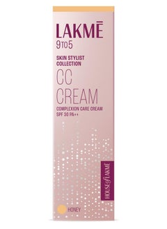 LAKME 9 To 5 Skin Stylist Collection CC Cream Complexion Care Cream SPF 30 PA++ Honey 30g  - Image 3