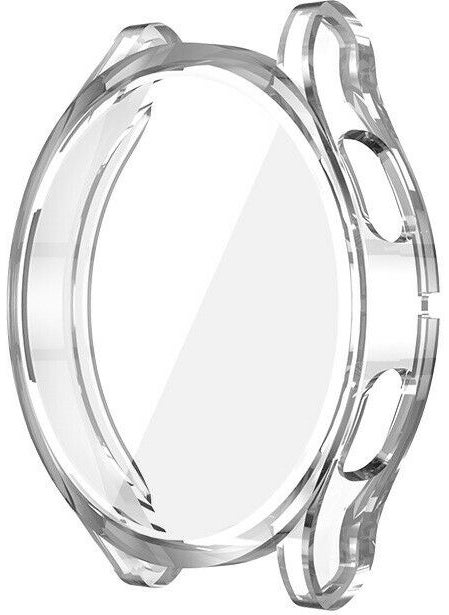 Techmaster Samsung Galaxy Watch 4 44MM Silicone Cover Case Screen Protector 