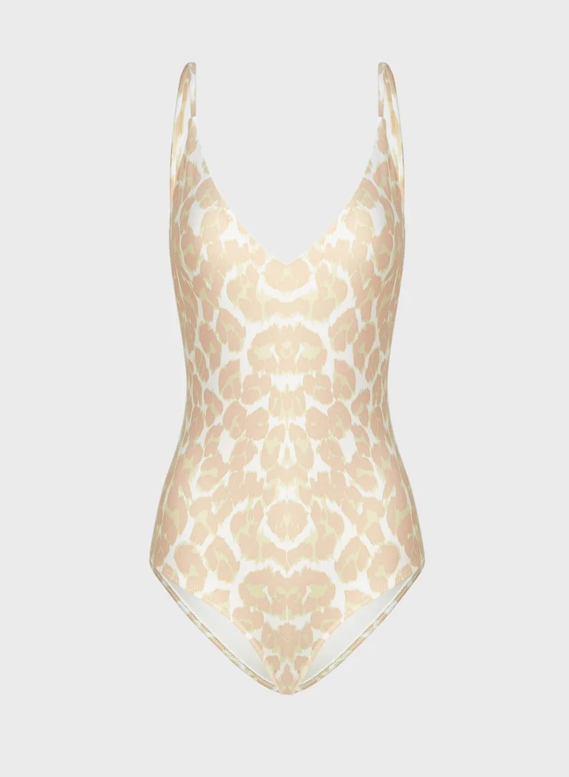 Aerie High Leg Printed Body