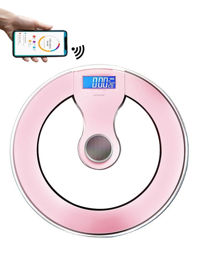 Bonita Smart Bluetooth LCD Display Measuring Scale 30cm Large Size Light Energy Rechargeable Multi Functions Home Weight Measure Fat Calories Water Scale Automatic Charging Electronic Scale - Image 1