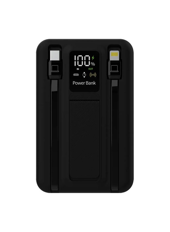 برودو باور بانك بورودو ماجسيف بسعة 10000 مللي أمبير/ساعة مع منفذي لايتنينج وType-C - Image 2