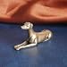 CHOVY Vintage Solid Brass Miniature Delicate Greyhound Desk Ornament for Pet Enthusiasts Exquisite Collectible and Home Dcor AccentGreyhound - Image 2