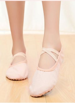 Soft Bottom Dancing Yoga Ballet Shoes Elastic Mouth Lace-free Shoes for Children Women - pzsku/Z4CA09CD69042BDA3B74EZ/45/_/1663825320/e5ad057d-8d16-455d-a939-f573e20d4561