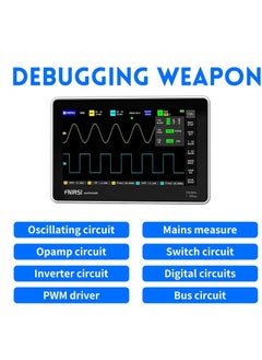 KASTWAVE Handheld Tablet 1013D Oscilloscope - 2 Channels 100Mhz, 1GSa/s Sampling Rate, 7" TFT LCD Touch Screen  - Image 4