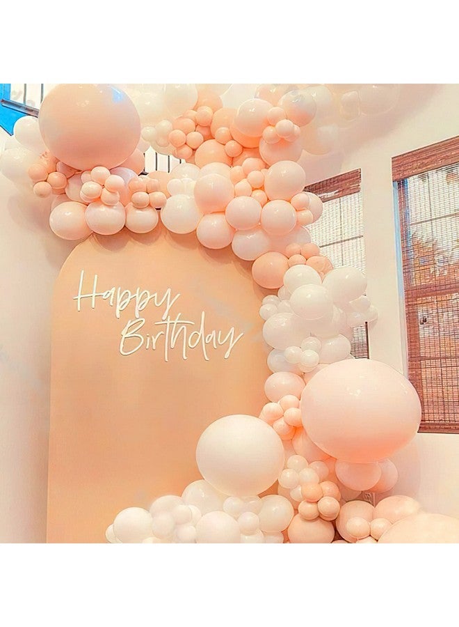 PartyWoo بالونات PartyWoo برتقالية باهتة 50 قطعة 12 بوصة بالونات هيليوم لاتكس باللون الوردي الفاتح البرتقالي لحفلات التخرج والزفاف وحفلات استقبال المواليد وكشف الجنس والذكرى السنوية وحفلات عيد الميلاد الزينة برتقالية-Q02 - Image 3