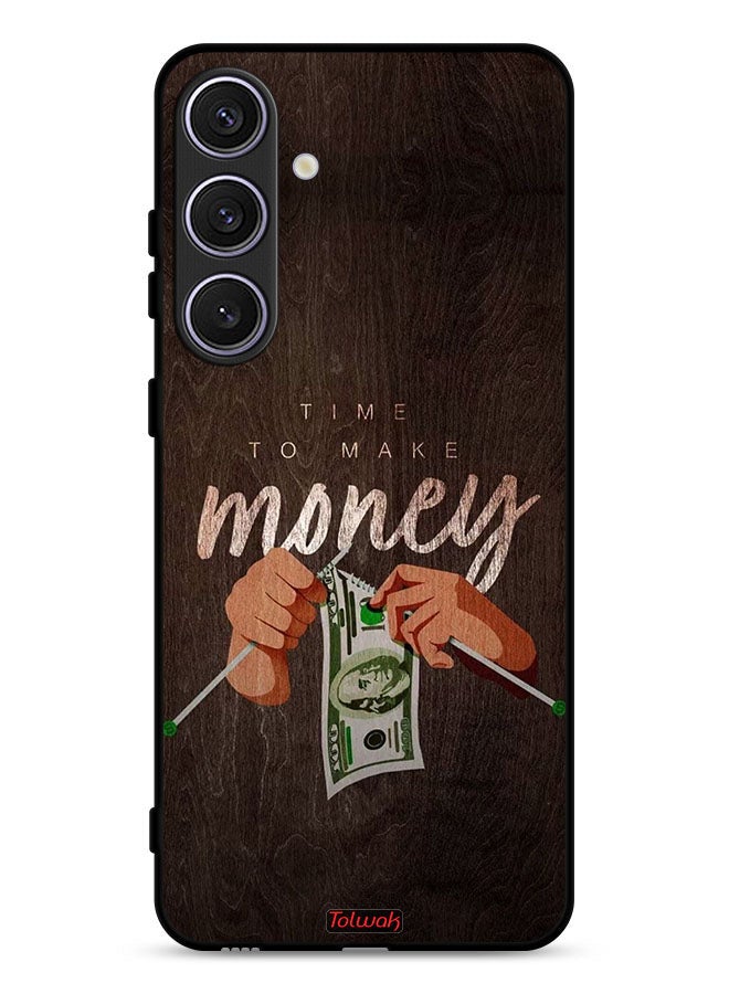 Tolwak Samsung Galaxy S24 Plus 5G Protective Case Cover Time To Make Money - Image 1