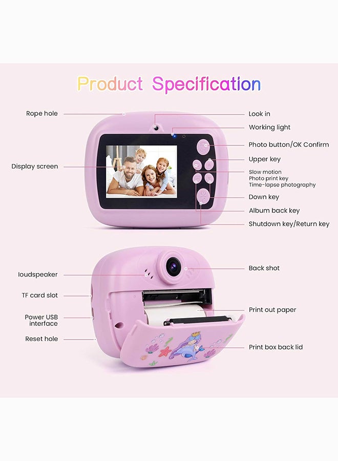 Toyland Snap & Print Kids Camera-Instant Cameras for kids with print papers - Image 4