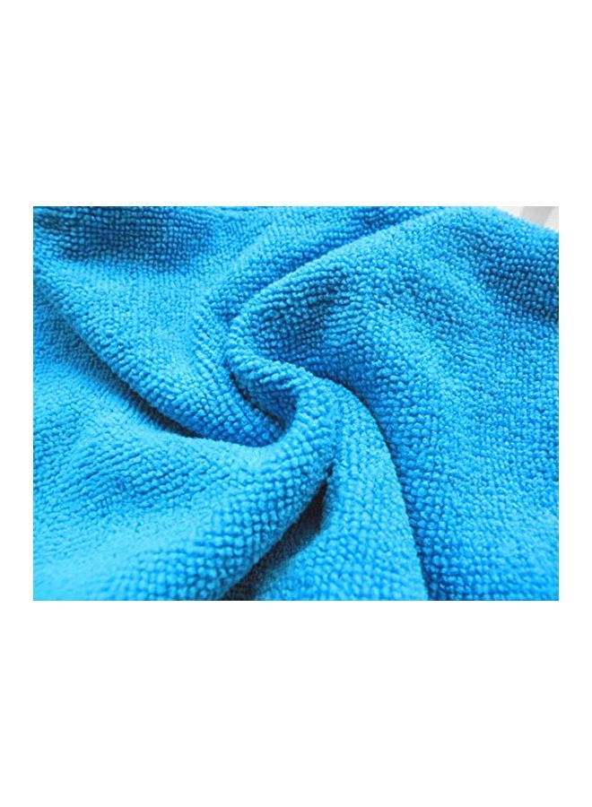 نيبمينينت قطعتان من توربان ومنشفة تلف حول الشعر أزرق 9x24بوصة - Image 2
