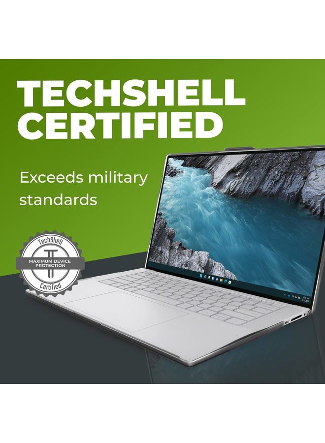GumDrop ProTech Hard Shell Laptop Case Fits Dell XPS 15 9530 9520 9510 9500 | Precision Series 5570 5560 5550 (Clamshell) - Slim and Lightweight Reliable Scratch-Proof Clear Protective Cover - Image 3