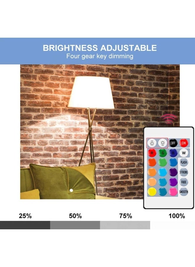 Royal Apex Color Changing Light Bulb With Remote 10W Dimmable Led Light Bulbs - Image 5