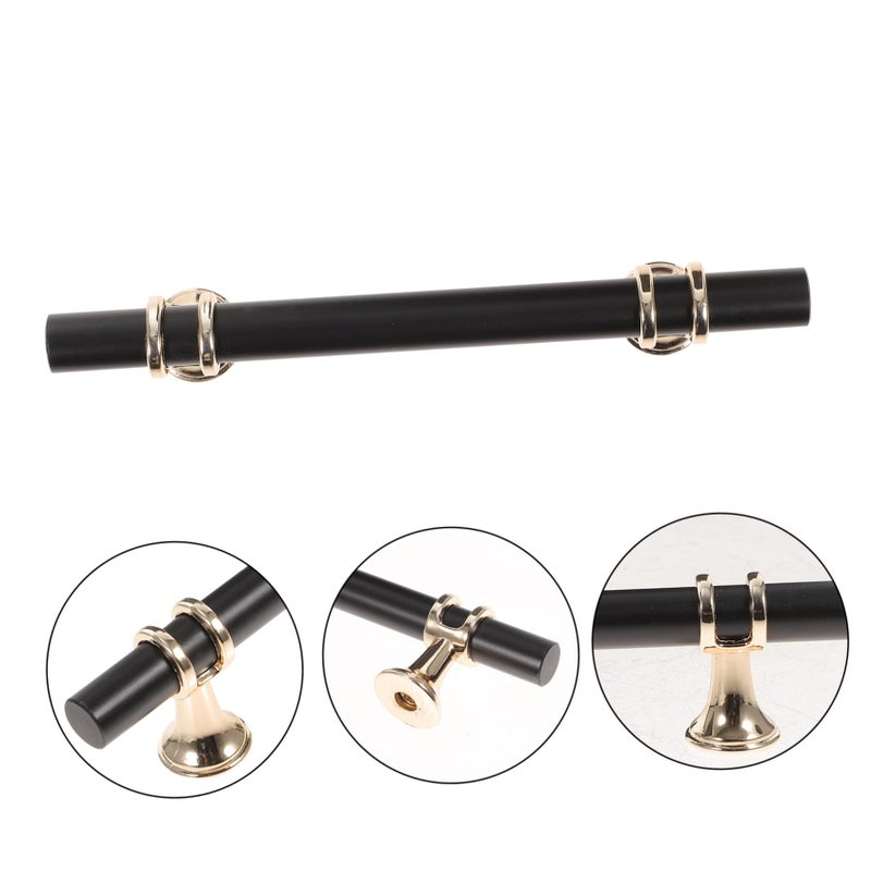 Gold Replacement Furniture Pulls Solid Handle For Cabinet Aluminum Alloy Finish - Image 5