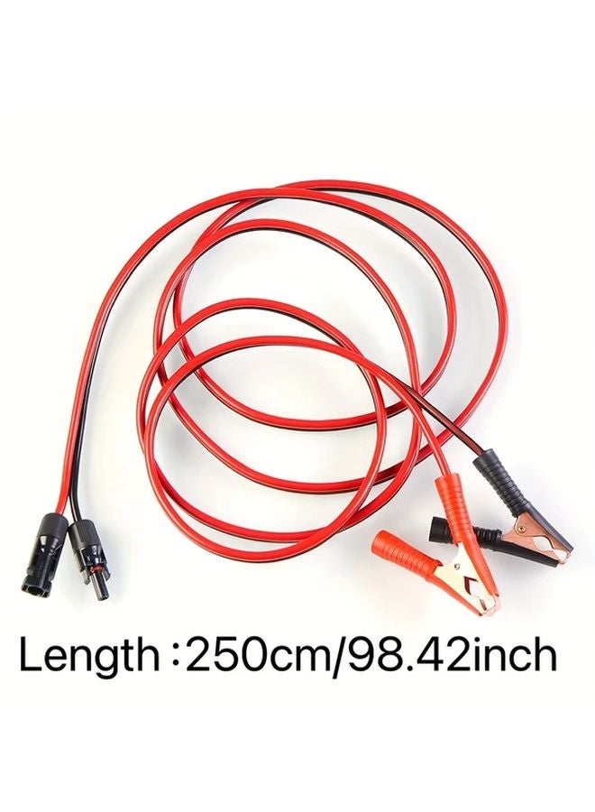 MC4 إلى كابل شحن المشبك 2.5 متر 10AWG 200A امتداد لوحة شمسية محول طاقة شمسية - Image 2