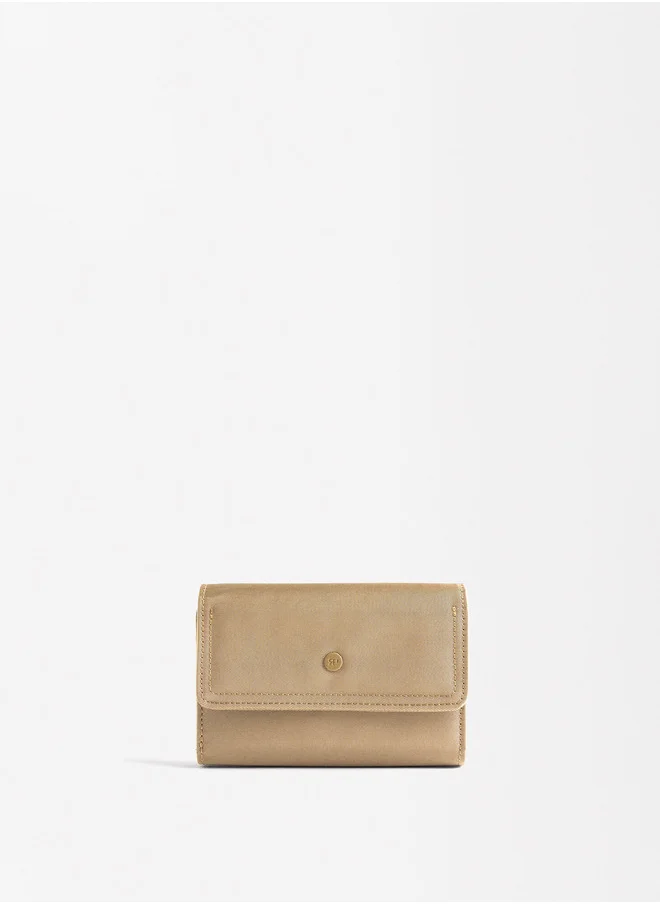 PARFOIS Nylon Wallet With Flap Closure