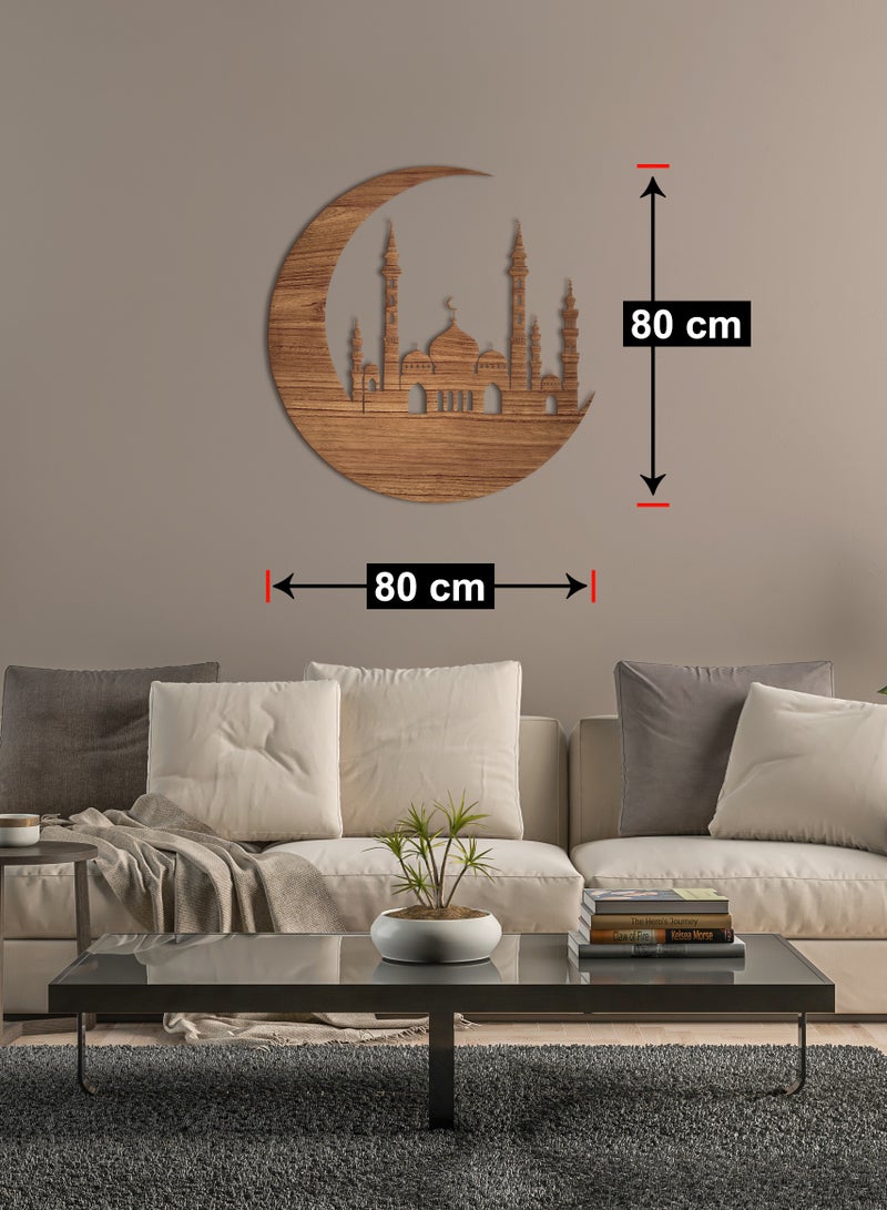 Home Gallery Indian Mosque Wood Wall Art 80X80 - Image 2