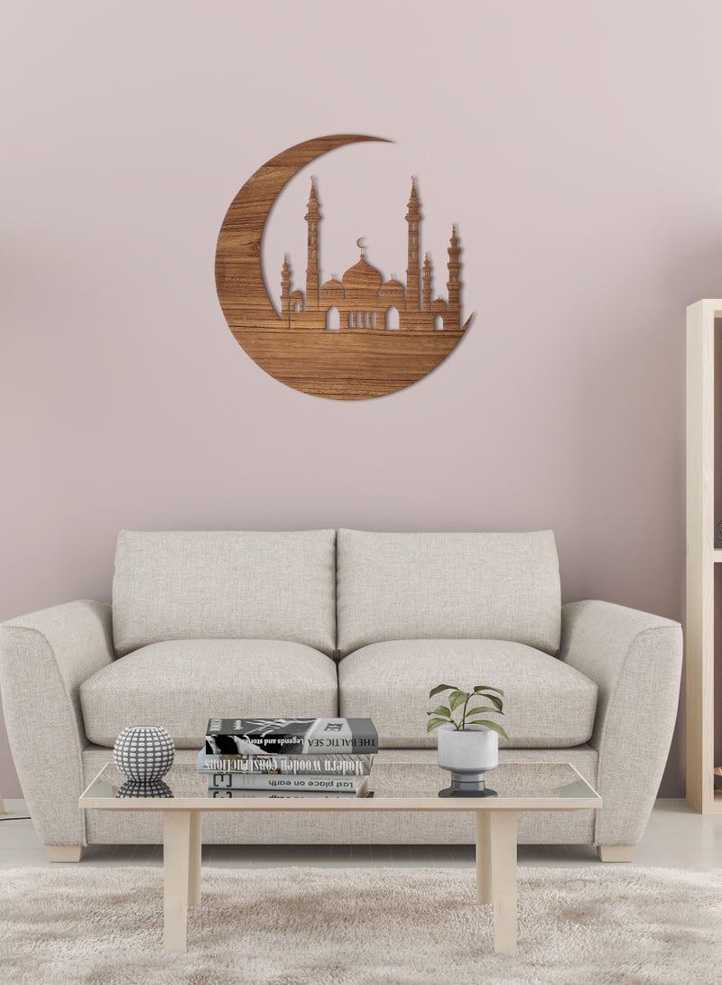 Home Gallery Indian Mosque Wood Wall Art 80X80 - Image 3